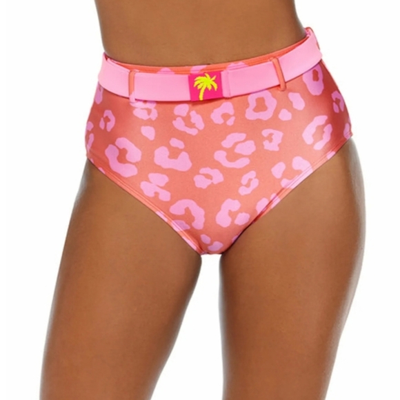 No Boundaries Pink Bikini Briefs NWT Juniors Large - Picture 1 of 9